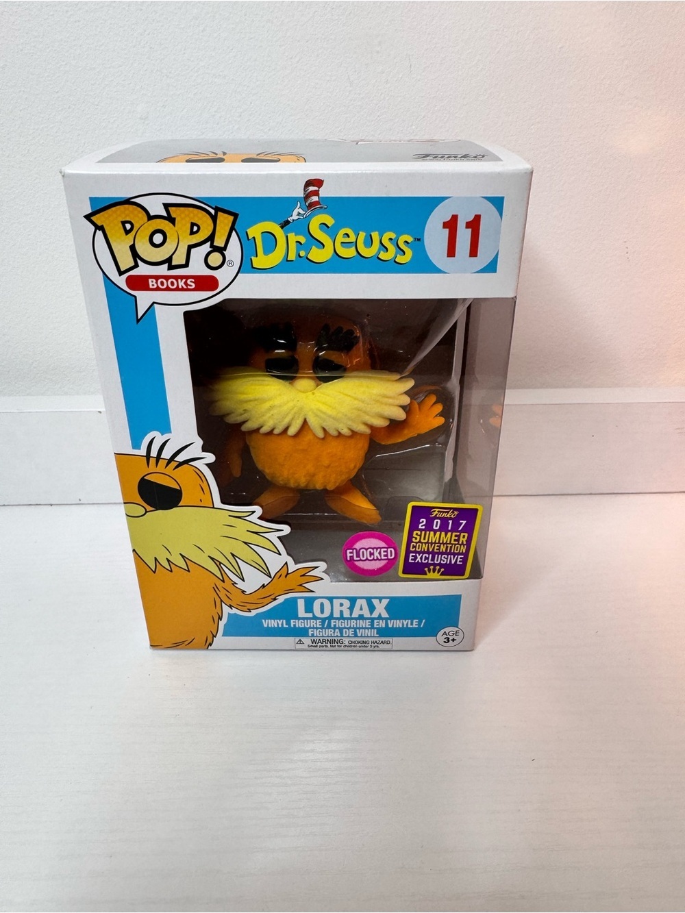 Funko #11 Lorax Flocked Vinyl Figure